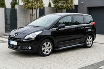Peugeot 5008 2009–2016 Stranske stopnice New Vision Black (2 kosa, aluminij) fotografija 1