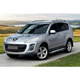 Stranske stopnice New Vision Black (2 kosa, aluminij) Peugeot 4007 2007–2013 fotografija 1