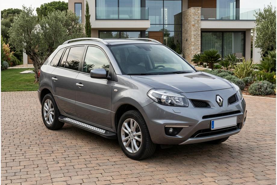 Renault Koleos 2008–2016 Stranske stopnice New Vision Black (2 kosa, aluminij) Image