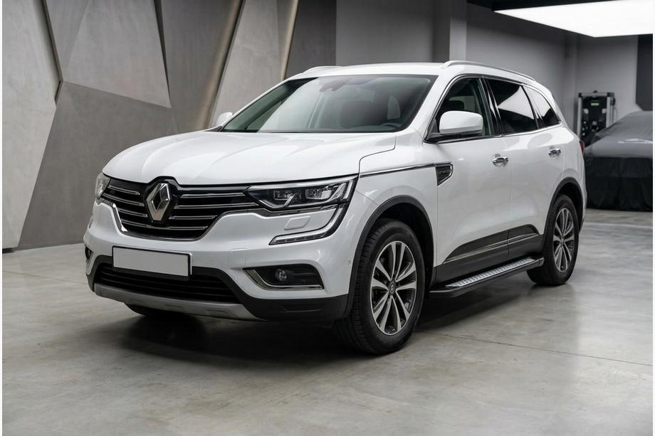 Renault Koleos 2016–2024 Stranske stopnice New Vision Black (2 kosa, aluminij) Image