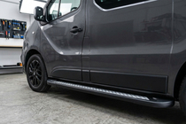 Renault Trafic 2015– Stranske stopnice New Vision Black (2 kosa, aluminij) fotografija 1