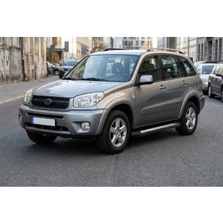 Stranske stopnice New Vision Black (2 kosa, aluminij) Toyota Rav 4 2001–2005 fotografija 1