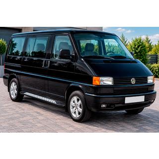 Stranske stopnice Vision New Black (2 kos, aluminij) Volkswagen T4 Transporter 1990–2003 fotografija 1