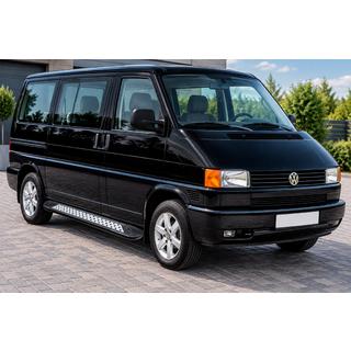 Stranske stopnice New Vision Black (2 kosa, aluminij) Volkswagen T4 Caravelle/Multivan 1990–2003 fotografija 1