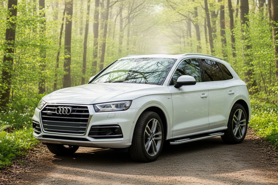 Audi Q5 2017–2025 Bočne stopnice Tayga V2 (2 kosa, aluminij) Image