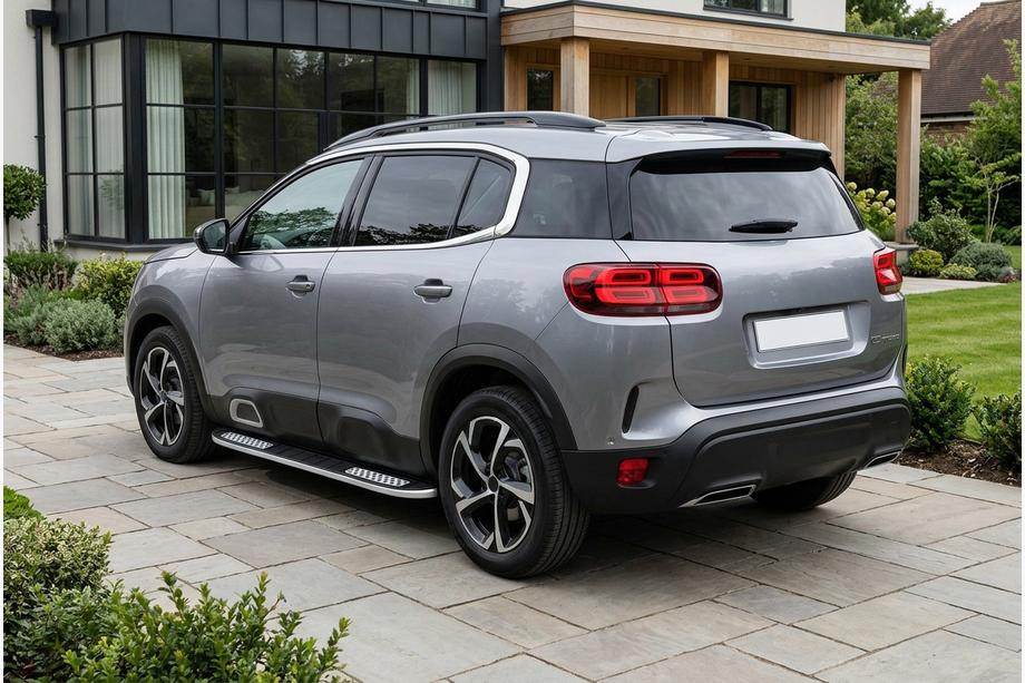 Citroen C5 Aircross 2017–2025 Bočne stopnice Tayga V2 (2 kosa, aluminij) Image