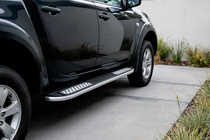 Fiat Fullback 2016– Bočne stopnice Tayga V2 (2 kosa, aluminij) fotografija 1