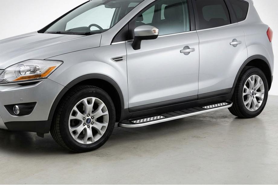 Ford Kuga 2008–2013 Bočne stopnice Tayga V2 (2 kosa, aluminij) Image