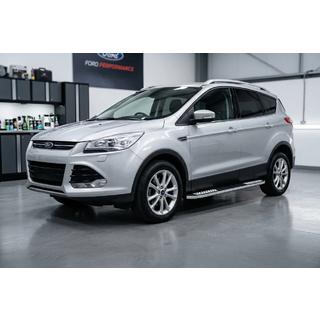 Stranske stopnice Tayga V2 (2 kos, aluminij) fotografija 1