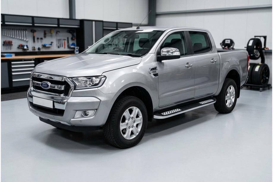 Ford Ranger 2011–2022 Bočne stopnice Tayga V2 (2 kosa, aluminij) Image