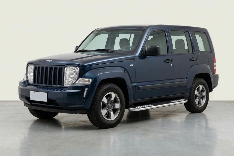 Jeep Cherokee/Liberty 2007–2013 Bočne stopnice Tayga V2 (2 kosa, aluminij) Image