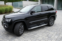 Jeep Grand Cherokee WK2 2010–2021 Bočne stopnice Tayga V2 (2 kosa, aluminij) fotografija 1
