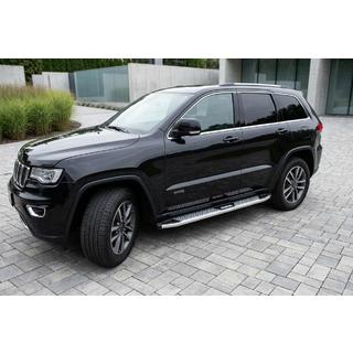 Bočne stopnice Tayga V2 (2 kosa, aluminij) Jeep Grand Cherokee WK2 2010–2021 fotografija 1