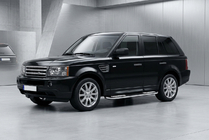 Range Rover Sport 2005–2013 Bočne stopnice Tayga V2 (2 kosa, aluminij) fotografija 1