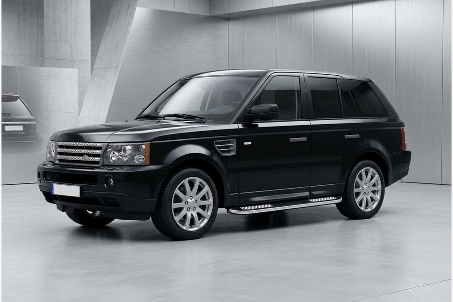 Range Rover Sport 2005–2013 Bočne stopnice Tayga V2 (2 kosa, aluminij) Image