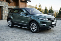 Range Rover Evoque 2012–2018 Bočne stopnice Tayga V2 (2 kosa, aluminij) fotografija 1