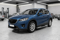 Mazda CX-5 2012–2017 Bočne stopnice Tayga V2 (2 kosa, aluminij) fotografija 1