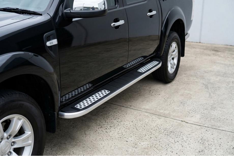 Mazda BT-50 2007–2012 Bočne stopnice Tayga V2 (2 kosa, aluminij) Image