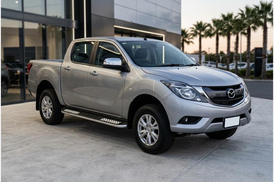 Mazda BT-50 2012– Bočne stopnice Tayga V2 (2 kosa, aluminij) Image