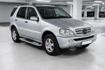 Mercedes ML W163 1997–2005 Bočne stopnice Tayga V2 (2 kosa, aluminij) fotografija 1