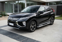 Mitsubishi Eclipse Cross 2017– Bočne stopnice Tayga V2 (2 kosa, aluminij) fotografija 1