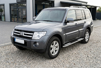 Mitsubishi Pajero Wagon IV 2006–2021 Bočne stopnice Tayga V2 (2 kosa, aluminij) fotografija 1