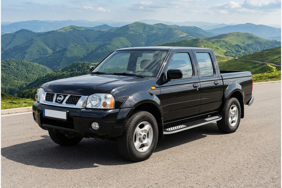 Nissan NP300 1999–2015 Bočne stopnice Tayga V2 (2 kosa, aluminij) Image