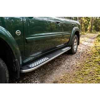 Bočne stopnice Tayga V2 (2 kosa, aluminij) fotografija 1