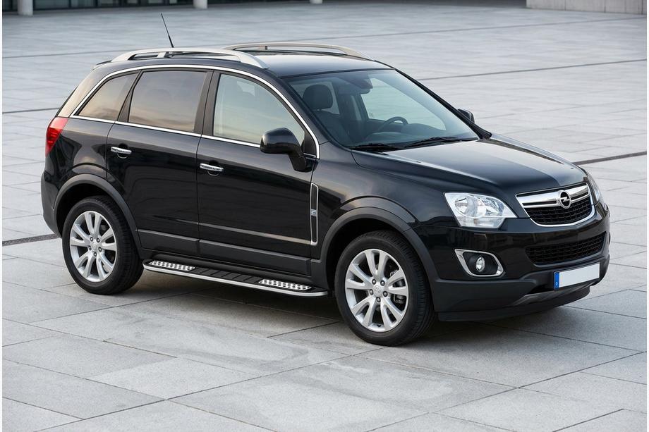 Opel Antara 2006–2017 Stranske stopnice Tayga V2 (2 kos, aluminij) Image