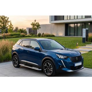 Bočne stopnice Tayga V2 (2 kosa, aluminij) Peugeot 3008 2016–2023 fotografija 1