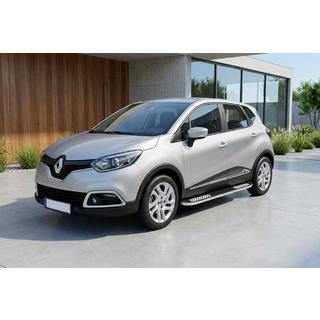 Bočne stopnice Tayga V2 (2 kosa, aluminij) Renault Captur 2013–2019 fotografija 1