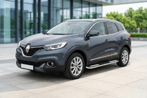 Renault Kadjar 2015–2022 Bočne stopnice Tayga V2 (2 kosa, aluminij) fotografija 1