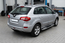 Renault Koleos 2008–2016 Bočne stopnice Tayga V2 (2 kosa, aluminij) fotografija 1
