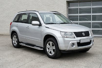 Suzuki Grand Vitara 2005–2017 Bočne stopnice Tayga V2 (2 kosa, aluminij) fotografija 1