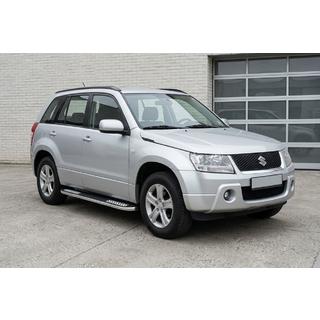 Bočne stopnice Tayga V2 (2 kosa, aluminij) Suzuki Grand Vitara 2005–2017 fotografija 1