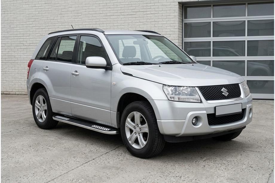 Suzuki Grand Vitara 2005–2017 Bočne stopnice Tayga V2 (2 kosa, aluminij) Image