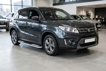 Suzuki Vitara 2015– Bočne stopnice Tayga V2 (2 kosa, aluminij) fotografija 1