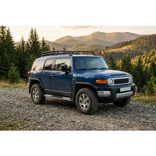 Bočne stopnice Tayga V2 (2 kosa, aluminij) Toyota FJ Cruiser 2006–2022 fotografija 1
