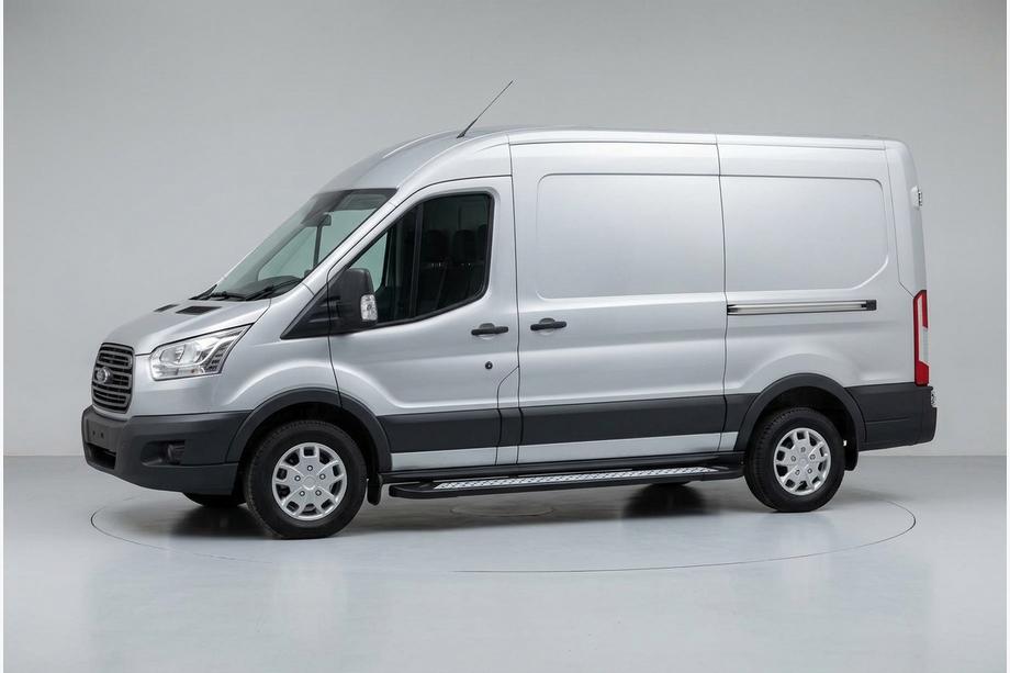 Ford Transit 2014– Stranske stopnice New Vision Black (2 kosa, aluminij) L2 (dolga)/L3 (podaljšana) Image