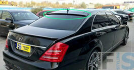 Mercedes S-class W221 2005–2013 Spojler za zadnje steklo (ABS, za lakiranje) fotografija 1