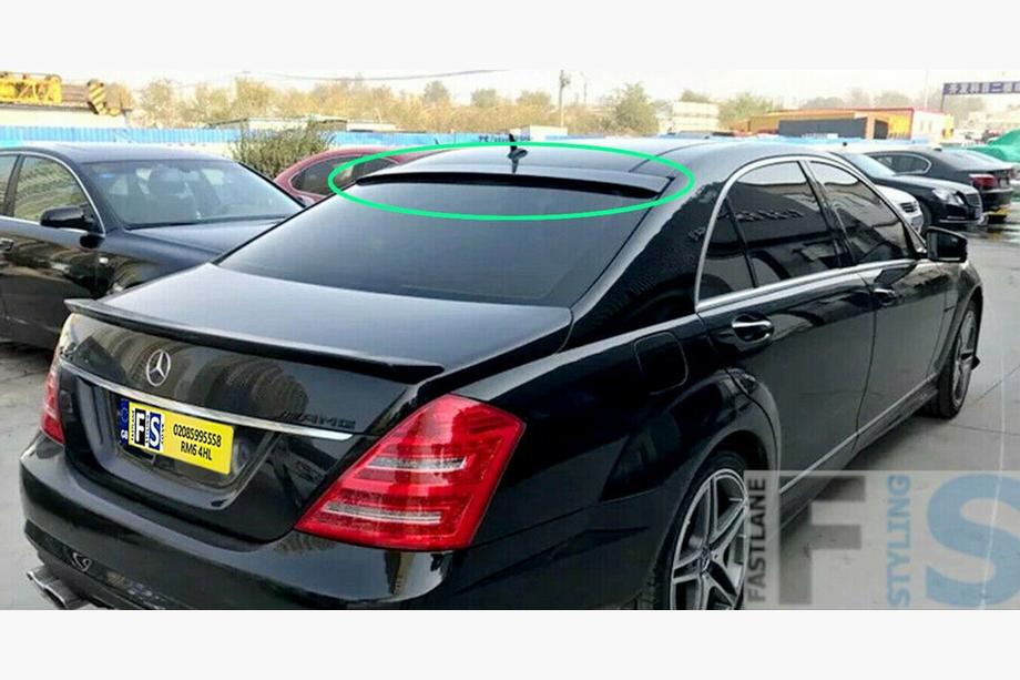Mercedes S-class W221 2005–2013 Spojler za zadnje steklo (ABS, za lakiranje) Image