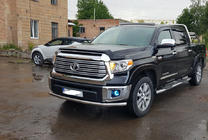 Toyota Tundra 2007–2021 Sprednji zaščitni lok ST008 (nerjavno jeklo) fotografija 2