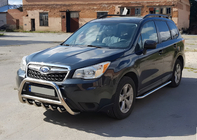 Subaru Forester 2013–2018 Prednji zaščitni lok WT003 (nerjaveče jeklo) fotografija 2
