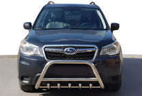 Subaru Forester 2013–2018 Prednji zaščitni lok WT003 (nerjaveče jeklo) fotografija 3
