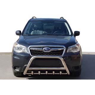 Prednji zaščitni lok WT003 (nerjaveče jeklo) Subaru Forester 2013–2018 fotografija 3