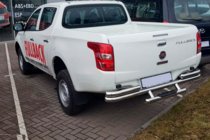 Fiat Fullback 2016– Zadnji zaščitni lok AK-Special (nerjavno jeklo) fotografija 2