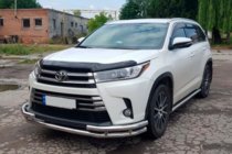 Toyota Highlander 2013–2019 Sprednji zaščitni lok ST-Special (nerjaveče jeklo) fotografija 2