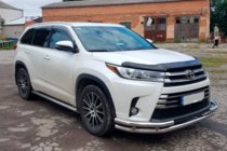 Toyota Highlander 2013–2019 Sprednji zaščitni lok ST-Special (nerjaveče jeklo) fotografija 4