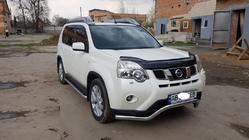 Nissan X-trail T31 2007–2014 Sprednji zaščitni lok ST007 (nerjavno jeklo) fotografija 2