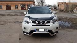 Nissan X-trail T31 2007–2014 Sprednji zaščitni lok ST007 (nerjavno jeklo) fotografija 3
